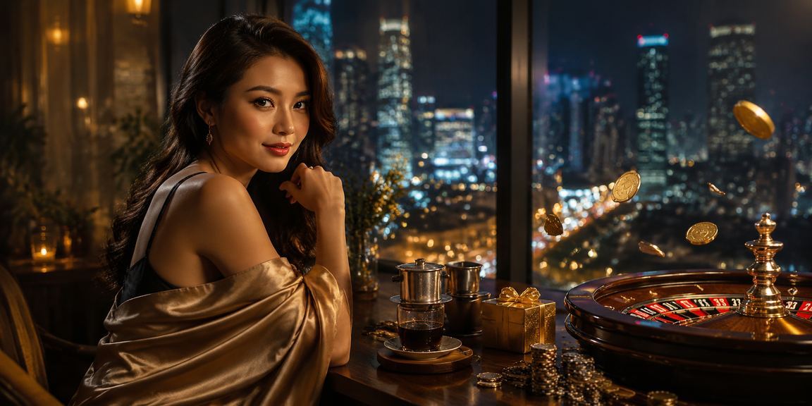 Người dùng tại Hà Nội ngồi cà phê và kiểm tra giới hạn chơi game trên điện thoại